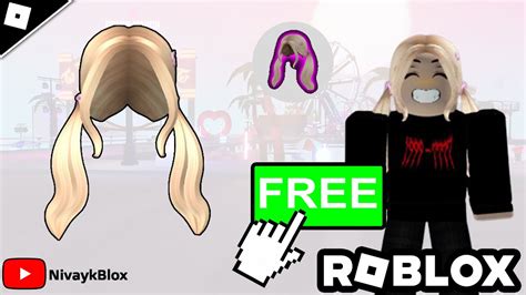 FREE ROBLOX ACCESSORY How To Get TWICE Blonde Pigtails In TWICE