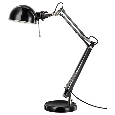 ForsÅ Work Lamp Black Ikea
