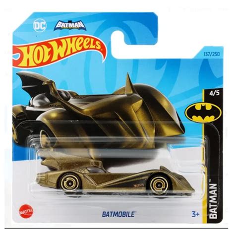 Игрушечная машинка Hot Wheels коллекция BATMAN модель BATMOBILE масштаб 1 64 металлическая