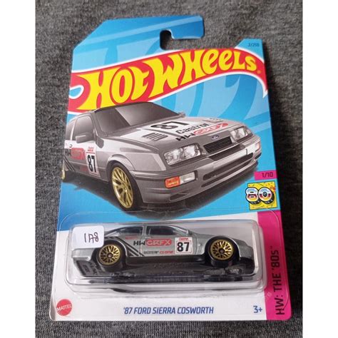 Jual Hot Wheels 87 Ford Sierra Cosworth HW The 80s No 87 Grey Shopee Indonesia