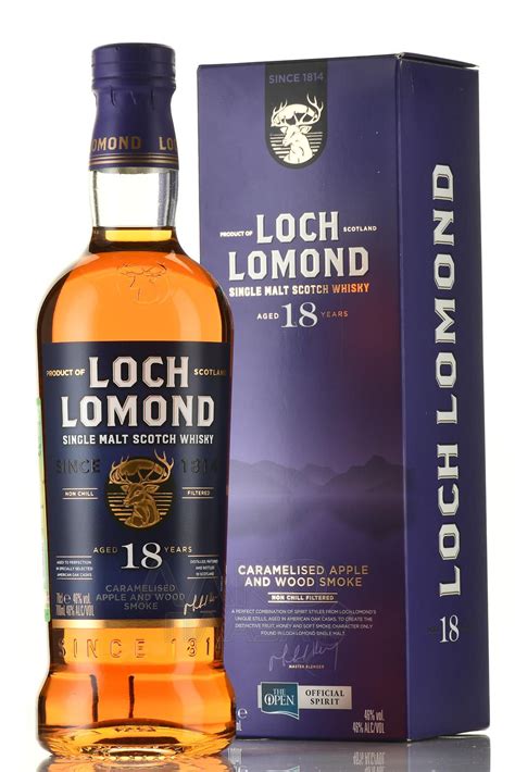 Loch Lomond 18 year old Single Malt - купить виски Лох Ломонд 18 лет ...