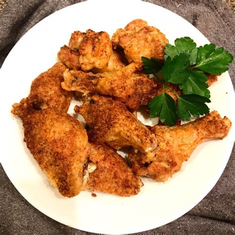 Super Crispy No-oil Chicken Wings – 2frugalfoodies