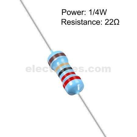 ohm axial  resistor electrobes