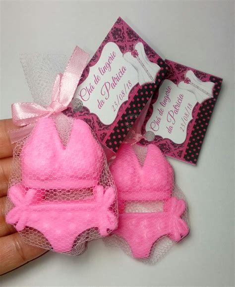 Lembrancinha Lingerie Sabonete Calcinha E Suti Elo
