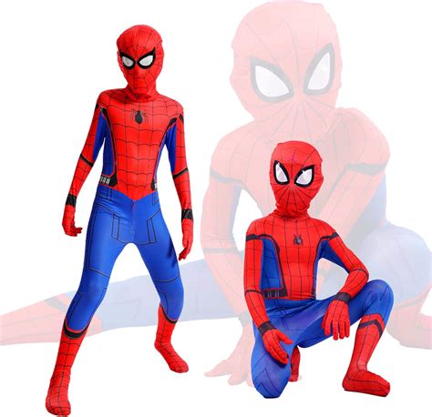 Guboom Spiderman Deguisement Enfant Costume Spiderman Enfant