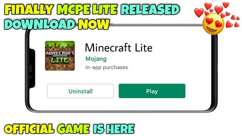 Minecraft Lite Official Game Released Minecraft Lite Vizag OP YouTube