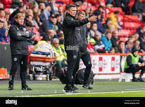 Sheffield UK 05th Aug 2023 Sheffield United Manager Paul