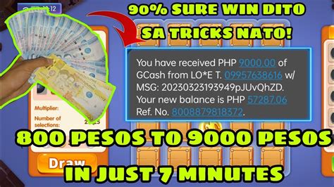 Sagana Game 90 Sure Win Sa Tricks Nato 800 Pesos To 9000 Pesos In