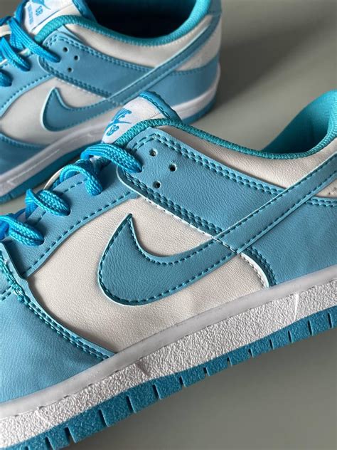 Купить Мужские кроссовки Nike SB Dunk низкие голубые, кроссовки найк сб ...