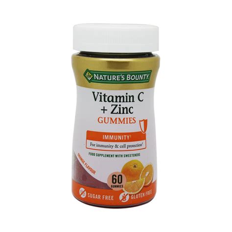 Comprar Vitamina C Zinc Gummies Nature S Bounty Online Coliseum