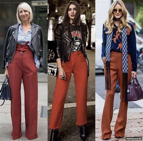 С чем носить брюки с высокой талией?