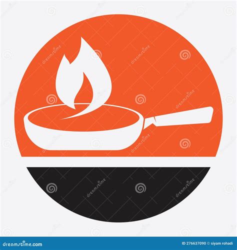 Cooking Logo Icon Or Symbol For Design Menu Restaurant Stock Vector