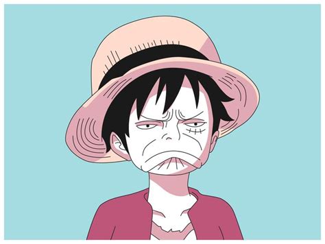 Mugiwara Luffy Funny Face by segee-shop | Funny faces, Luffy, Anime