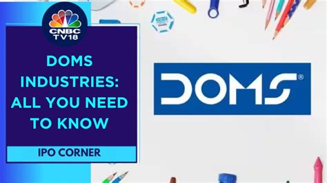 Doms Industries 1 200 Cr IPO Opens Today 350 Cr Is Fresh Issue