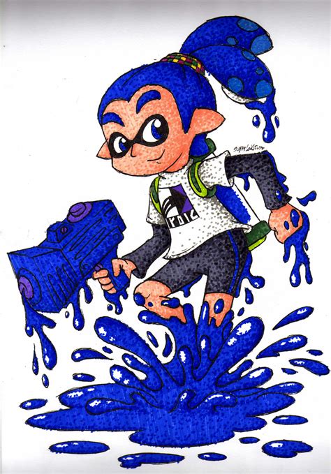 Inkling Boy By Boxbird On Deviantart