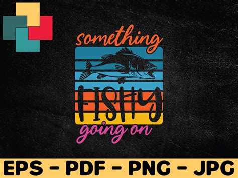 Something Fishy Going on Png Design Graphic by CreativeProSVG