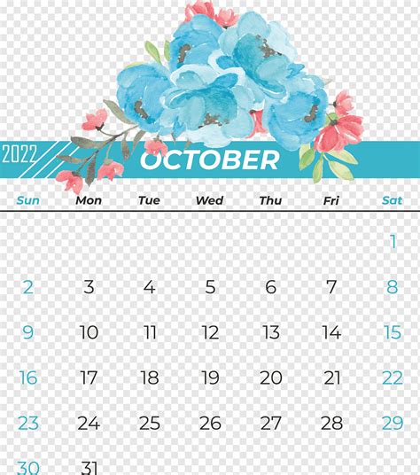 Kalender Oktober 2022 Png PNGWing