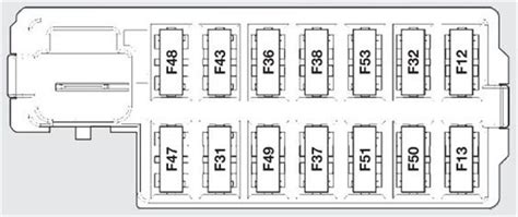 2010 Dodge Challenger Fuse Box Diagram