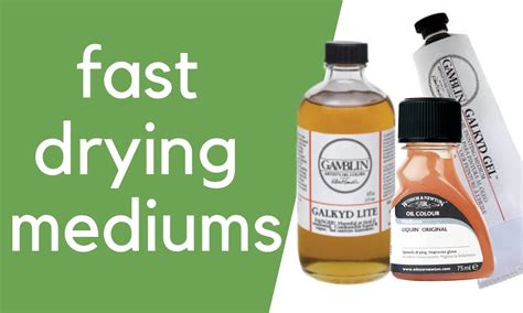 how to make oil paint dry faster