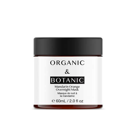 Ansigtsmaske Organic And Botanic Mandarin Orange 60 Ml