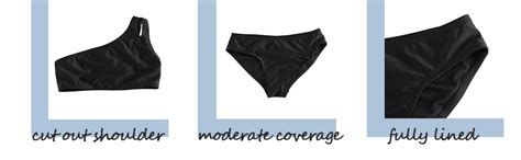 Amazon Dayu Girl S Black Bikini Set One Shoulder Piece Swimsuit Simple Bathing Suit