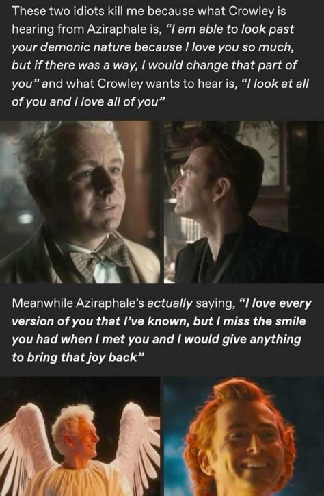Pin by пaпoчka on 𝐀𝐳𝐮𝐤𝐫𝐨𝐲 Good omens book Cute gay Michael sheen