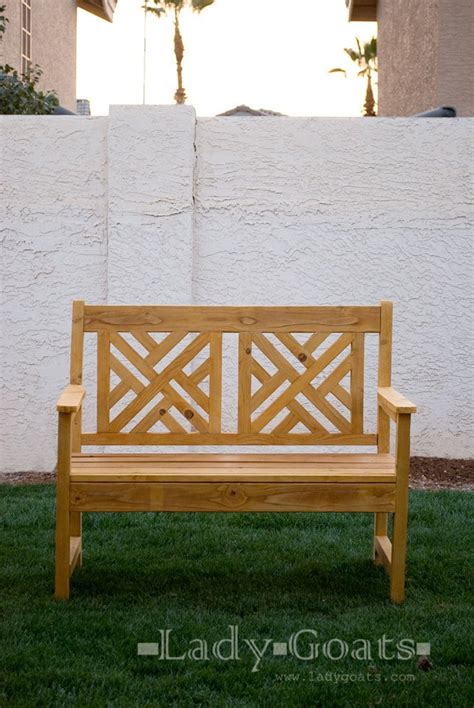 Woven Back Bench | Ana White