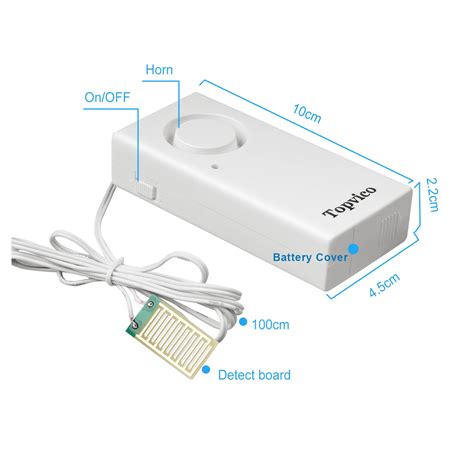 Snapklik.com : Water Sensor Alarm For Home, Sump Pump, Basements, RV