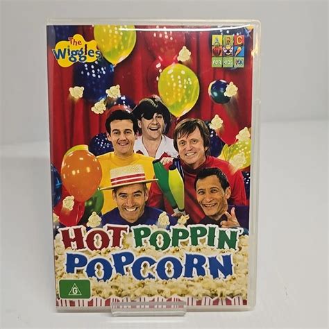 THE WIGGLES Hot Poppin Popcorn DVD Anthony Murray Jeff Sam PicClick AU