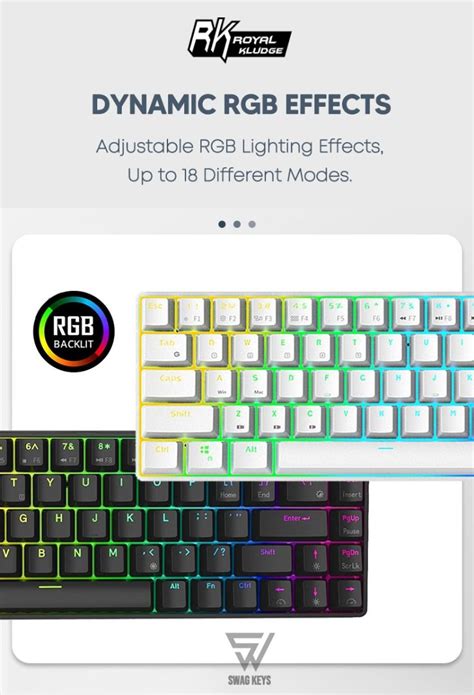 Leaven K Mechanical Keyboard Keys Hot Swappable Rgb Off