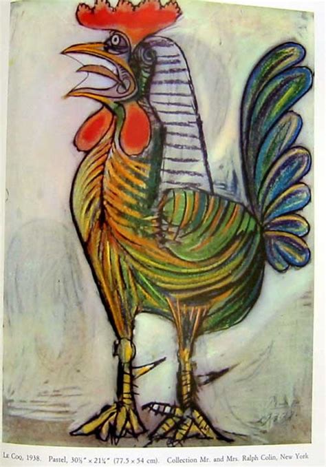 Picasso Rooster Le Coq