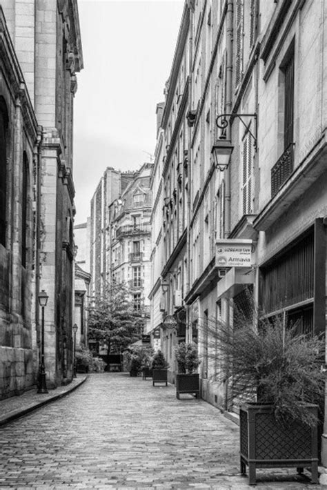 Paris Architecture Photo Paris Streets Print in Black & White | Etsy