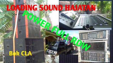 Masang Sound Hajatan Sampai Cek Sound YouTube