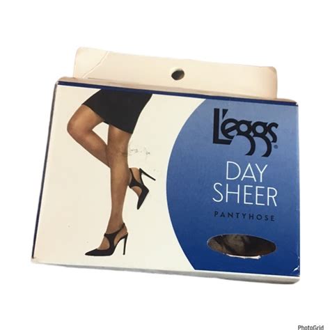 Leggs Intimates Sleepwear Legs Day Sheer New Lot Of Two Size Q Plus Size Nude Off Black