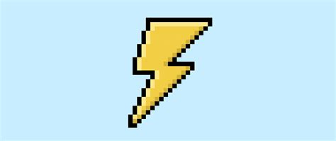 How To Make Pixel Art Lightning Pixel Art Tutorial