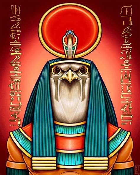 Ancient Egyptian God Ra 𓋹 Ancient Egyptian Gods Ancient Egyptian