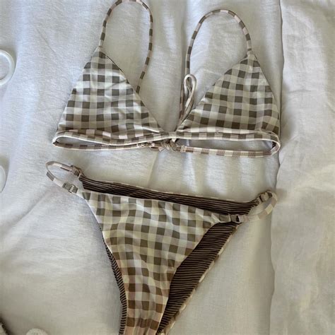 Acacia Swim Bikini Large Top Small Bottoms Depop