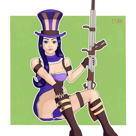 Caitlyn From Lol By Etah Hentai Foundry