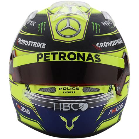 Mercedes Formula 1 F1 AMG Petronas 2022 Lewis Hamilton 1:5 Model Helmet ...