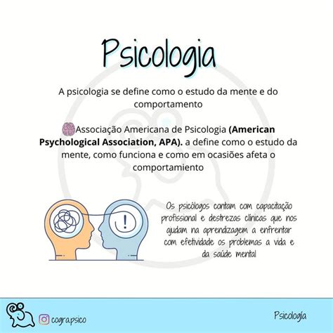 O Que É Psicologista - Que é a psicología | Psicologia, Aprendizaje, Comportamiento
