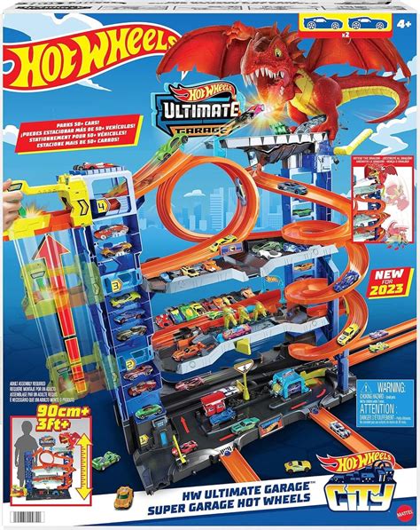 Легендарный гараж Хот Вилс Hot Wheels Ultimate Garage City Playset with Multi Level Racetrack