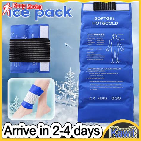 Ice Pack Wearable Ice Bag Cold Therapy Sports Pack Injury First Aid Pain Relief Ice Hot Compress