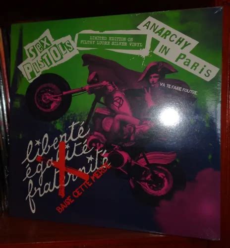 Sex Pistols Anarchy In Paris Vinilo Nuevo Cerrado Europeo Envío gratis