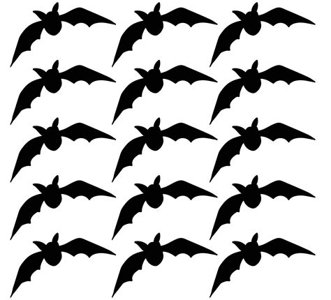 bat cutouts printable