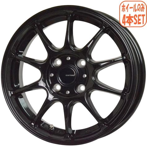 HOT STUFF エブリィ DA64 DA17はみ出し注意 アトレー S300 ハスラー キャスト ホイール4本 Gスピード G 07 14インチ 4 5J 45 4 100 業者様法人様