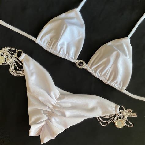 Rhinestone Bikini Etsy