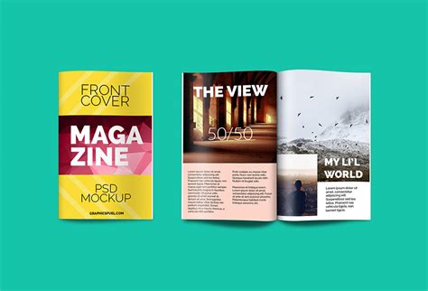 40 Magazine Mockups And Templates For Free Download Updated For 2018