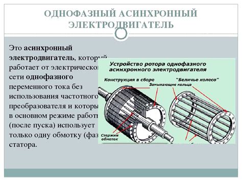 Принцип работы асинхронного двигателя с короткозамкнутым ротором
