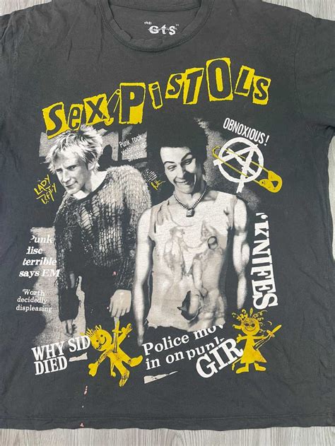 Seditionaries Sex Pistols Punk Rock Band Tee Gem