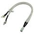 Phobya Y Cable 3Pin Molex To 2x 3Pin Molex 30cm UV White LN35013